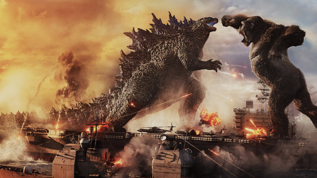 is godzilla versus king kong on netflix