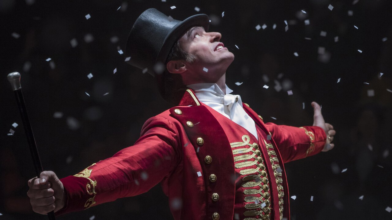 What channel is the greatest showman on