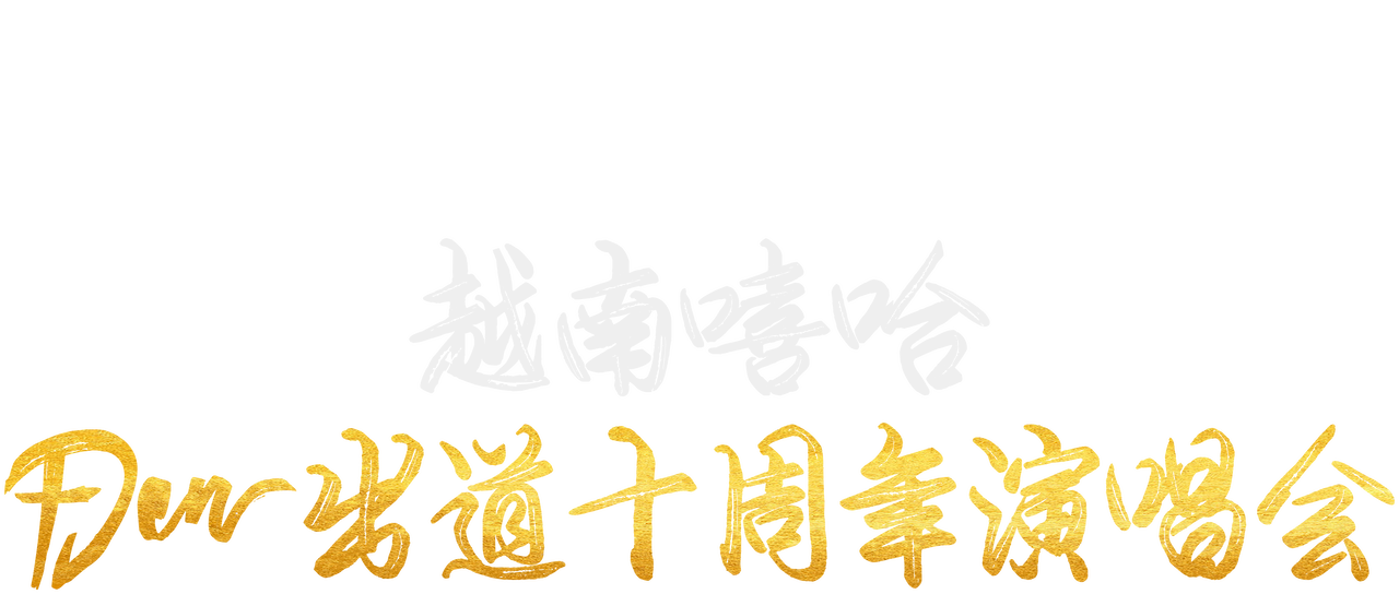 越南嘻哈 đen 出道十周年演唱会 Netflix